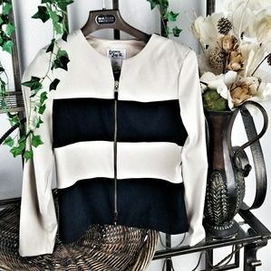 PROMO SALE DAWN JOY II ZIPPERED BLAZER